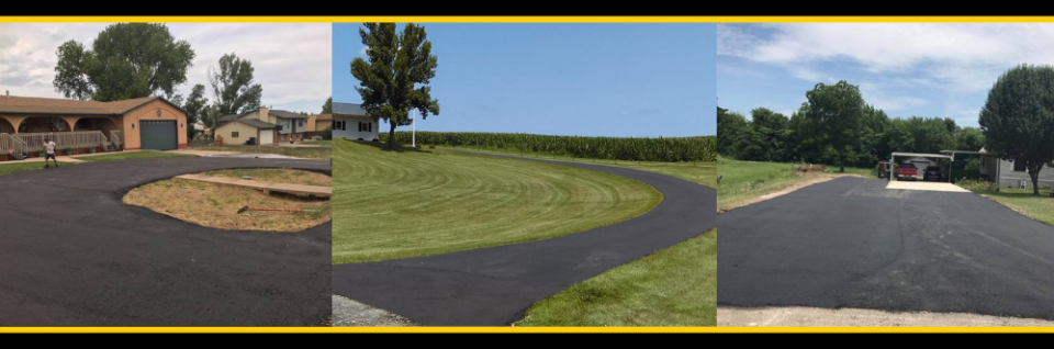 No matter the size or shape of your driveway, we can pave it! 